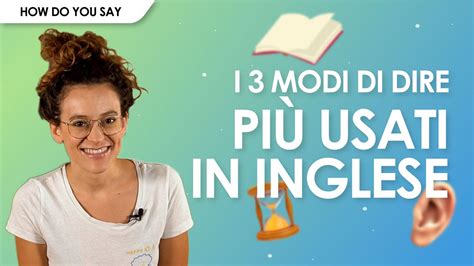 dire inglese|More.